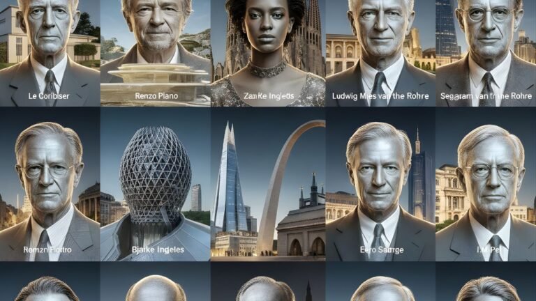 20 Famous Architects in the World Every Architecture Lover Should Know