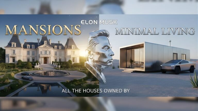 From Mansions to Minimal Living: All the Houses Owned by Elon Musk